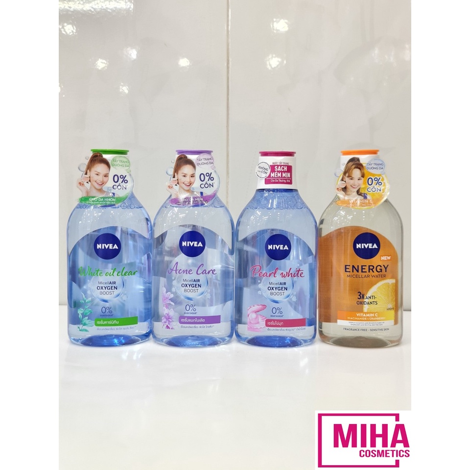 Nước Tẩy Trang Không Cồn NIVEA 400ml Thái Lan