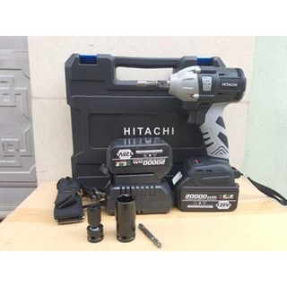 Máy Siết Bulong HITACHI 128V Không Chổi Than Tặng Đầu Chuyển Vít