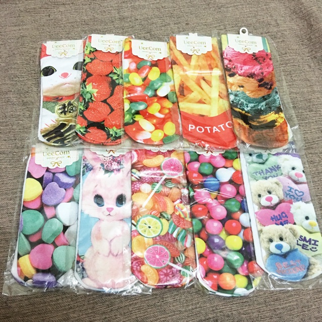 COMBO 10 đôi tất hoạt hình 120k