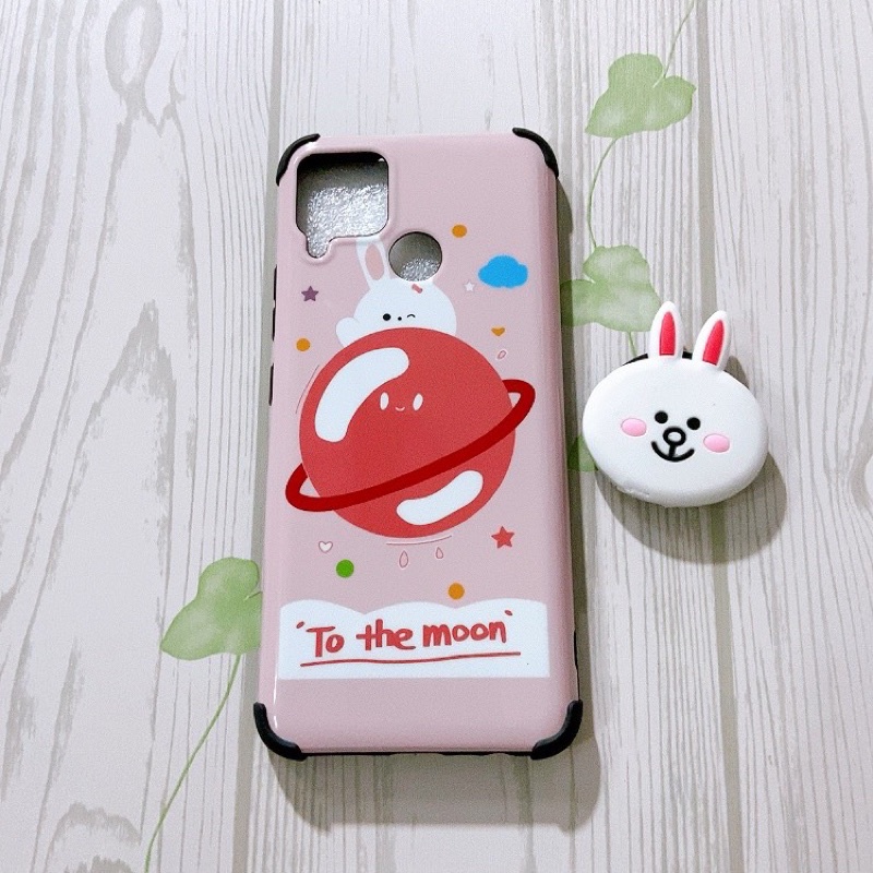 ốp idm Hàn Quốc kèm pop Realme C12 / Realme C15/Realme C20/C11 2021