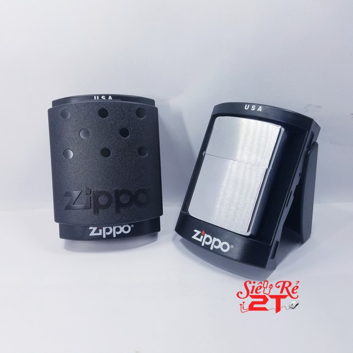 Hộp Zippo Nhựa Bảo Quản Trưng Bày Zippo - Hộp nhựa Zippo kiêm giá đỡ Zippo