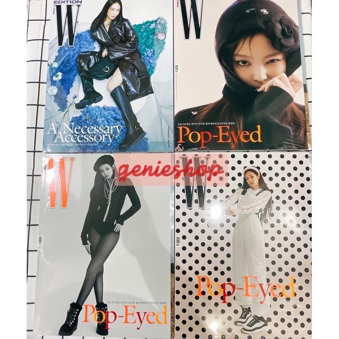 🆘SALE🆘*Có-Sẵn* ẢNH W KOREA BLACKPINK JENNIE KRYSTAL JUNG