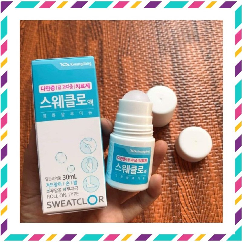 Lăn Khử Mùi Hôi Nách, Khử Mùi Hôi Chân Kwangdong Hàn Quốc, Lọ 30ml, Giúp Bạn Tự Tin Mọi Lúc, Mọi Nơi