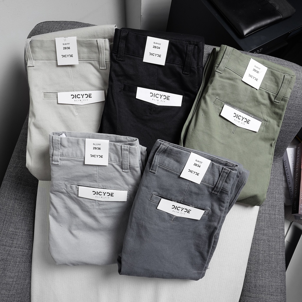 Quần nam kaki cao cấp dài THE727 Vi.pl.d.tm.18,04 kiểu dáng trẻ trung năng động