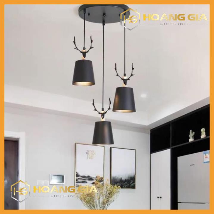 Đèn Thả Trần -  Đèn Thả Bàn Ăn Cao Câp Kèm Bóng LED Chuyên Dụng Và Đế Ốp Trần