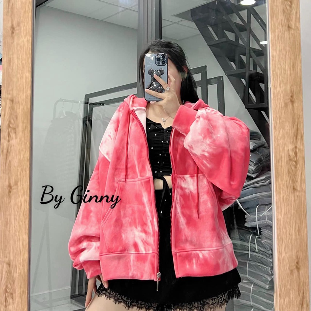 Áo Khoác Thun Loang Naomi TK-01 | Phiên bản chống nắng mới nhất nhà Ginny