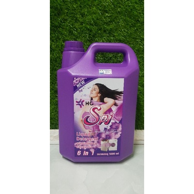 Nước giặt xã hc spj 5000ml 6 in 1 màu tím