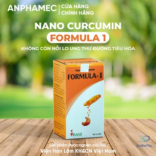 Nano Nghệ - NANO CURCUMIN FORMULA 1 (Dạng Gel 50ml)