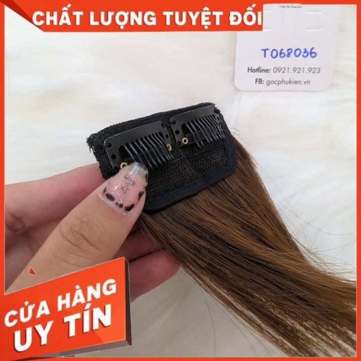 Ảnh  Thật Tự Chụp ☀️ Tóc Giả Phím Nhỏ Độn Phồng Chân Tóc Làm Từ Sợi Tơ, Bao Nhiệt Độ, Ảnh Chụp Thật ☀️