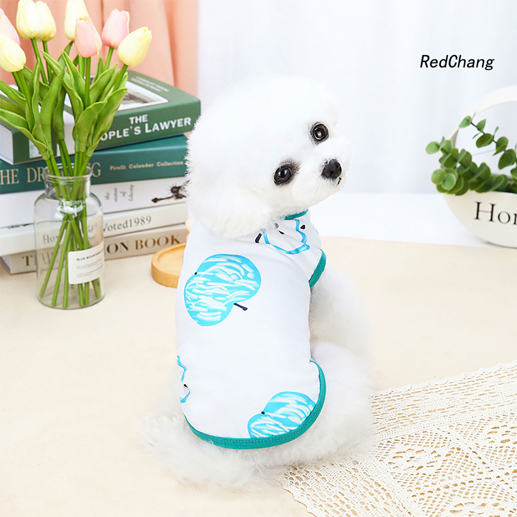 Áo Thun Cổ Tròn Thoáng Khí Cho Thú Cưng