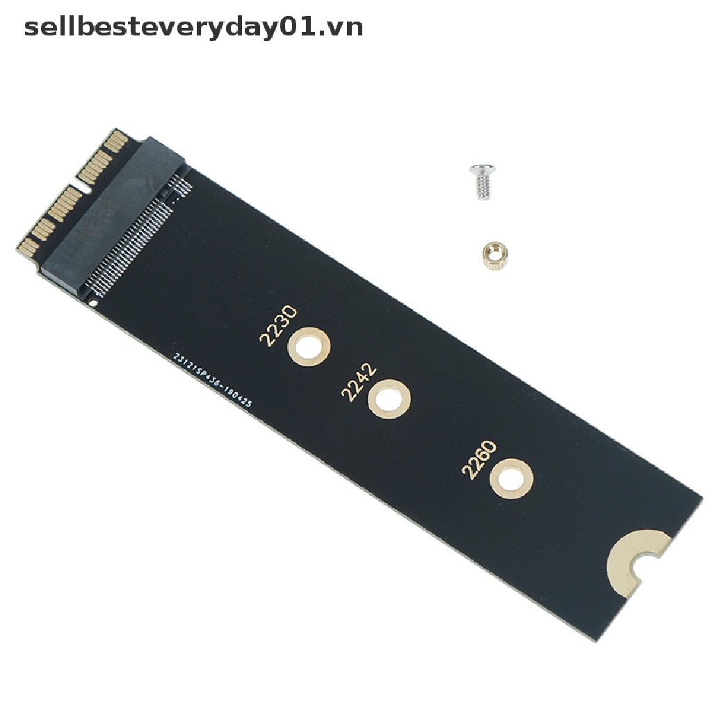Thẻ chuyển đổi NVMe PCIe M.2 NGFF SSD thích hợp cho Macbook Air Pro 2013 2014 2015