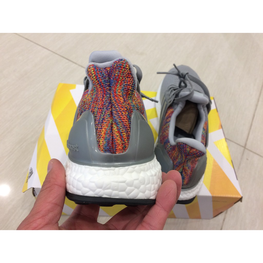 Sale NEW xả kho giày ultra boost mầu xám gót thổ cẩm 👟 [ HOT HIT ] RẺ VÔ ĐỊCH . ₆ . ~