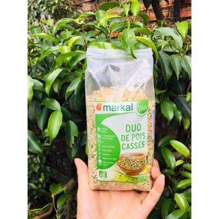 [Markal] Đậu Hà lan hữu cơ 2 màu xanh và vàng date 2023Markal Bio organic