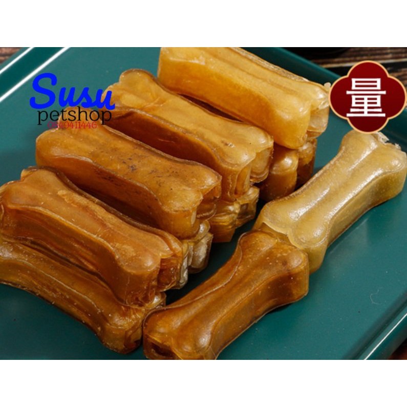 Xương Da Bò DOG CHEWS bánh thưởng thích hợp cho chó ngứa răng