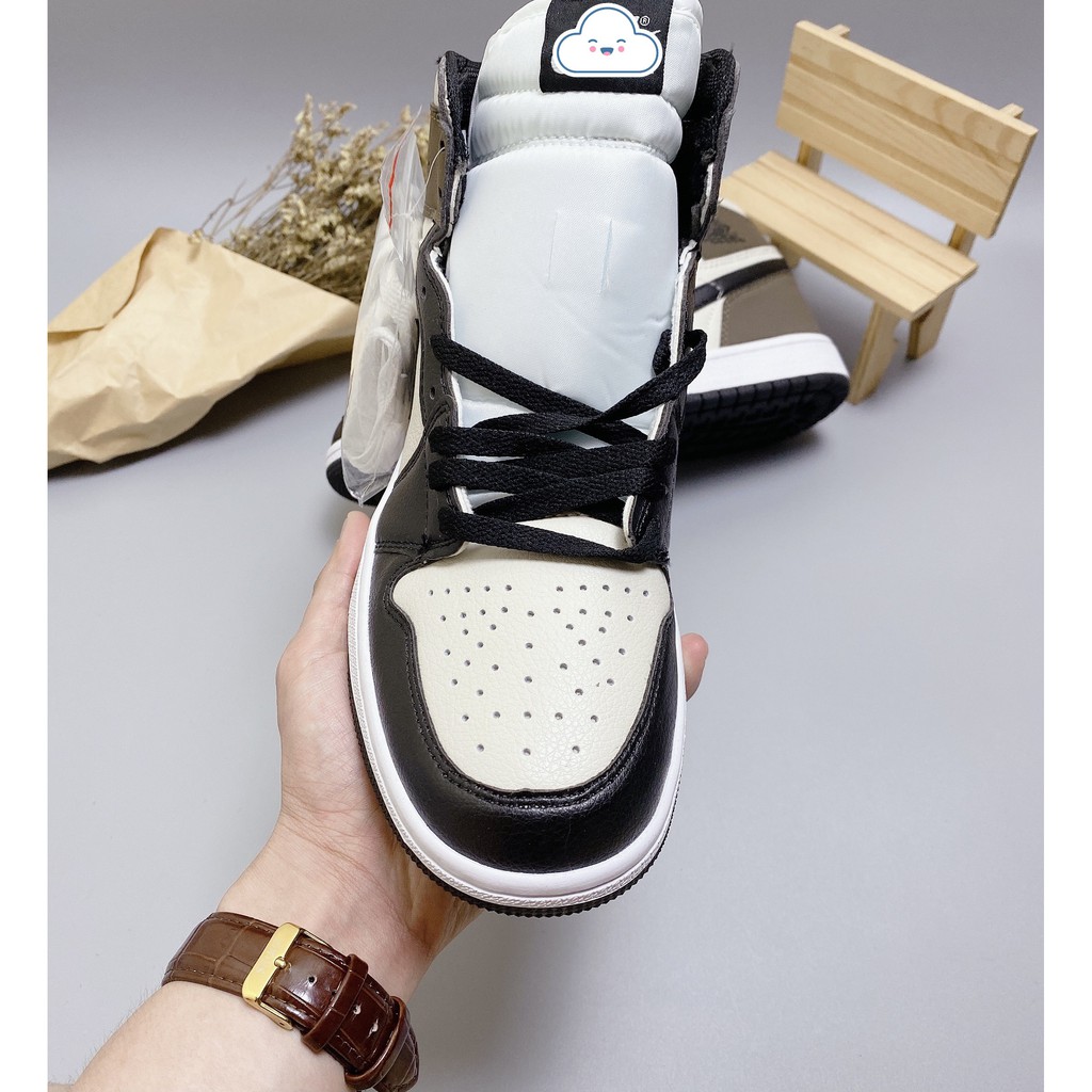 Giày sneaker nam nữ thể thao JD1 Hight MC. Tặng tất khử mùi