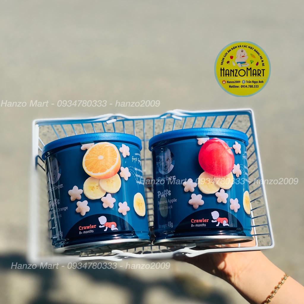 Bánh Ăn Dặm gerber cho bé USA 8m+