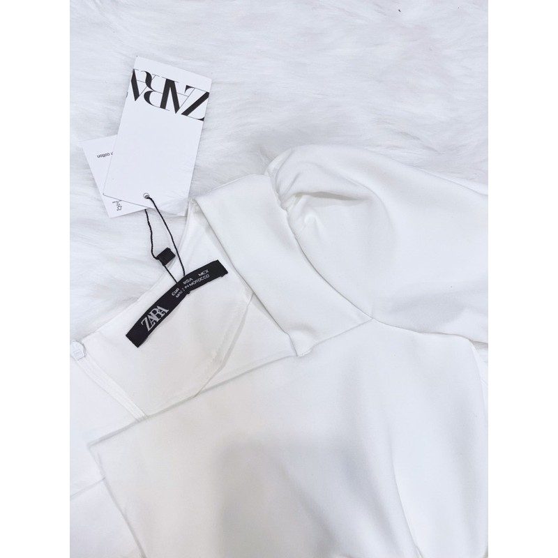 VNU254 - VÁY XẾP HỞ NGỰC CÁCH ĐIỆU ĐAI EO CỘC TAY | BigBuy360 - bigbuy360.vn