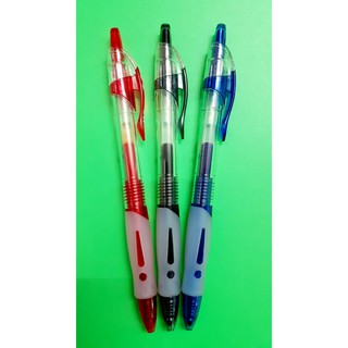 M&G GP-1163 [03 cây] bút bi nước  mực xanh, đỏ, đen.
