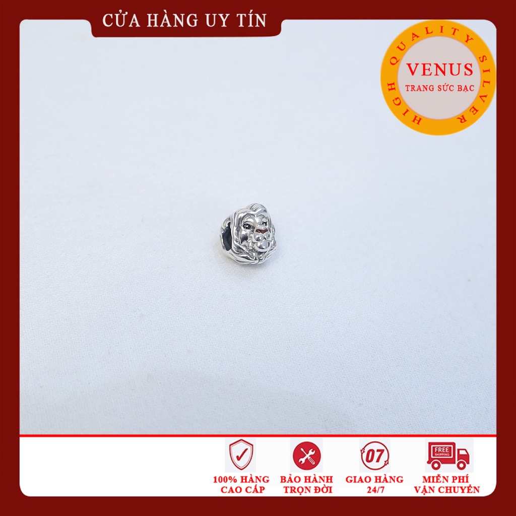 Charm sư tử- S925 cao cấp- Trang sức bạc Venus