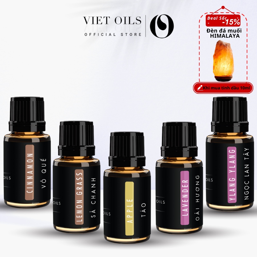 Tinh dầu nhập khẩu cao cấp tự chọn mùi Vietoils thiên nhiên nguyên chất dung tích 10ml và 30ml
