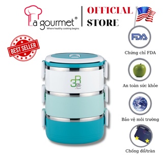 Cà men đựng cơm cao cấp La gourmet Millennium 3 ngăn 2.1L - 357120