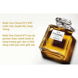 NƯỚC HOA NO 5 PARIS VÀNG