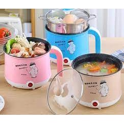 Ca Nấu Mì Siêu Tốc Size 18cm (Có Kèm Xửng Hấp)