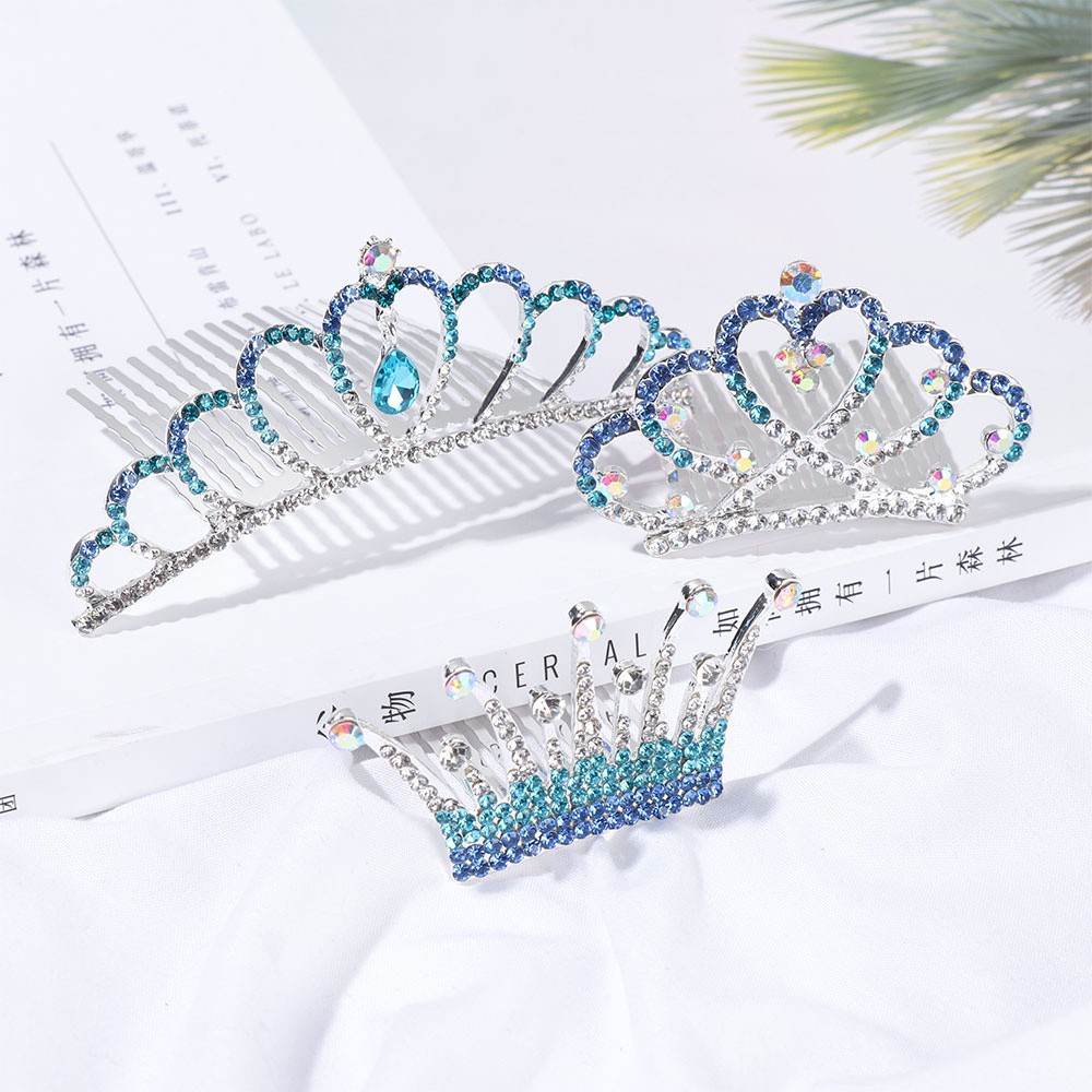 Kẹp tóc hình vương miện / thỏ dễ thương xinh xắn cho bé gái