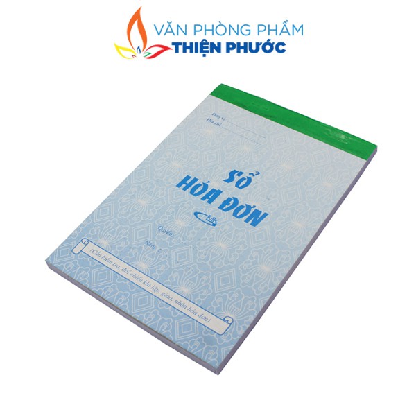 Hóa đơn bán lẻ 1 liên 2 liên 13x19mm xấp 100 tờ THIỆN PHƯỚC