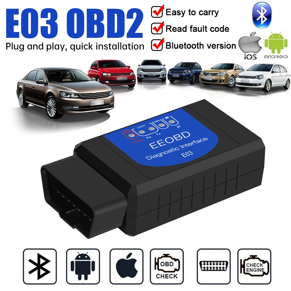 Thiết Bị Quét Chuẩn Đoán Lỗi Ô Tô Obd2 Kết Nối Bluetooth