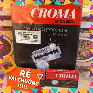 Dao croma 1 cây 20 hộp 200 lưỡi loại tốt giá sỉ