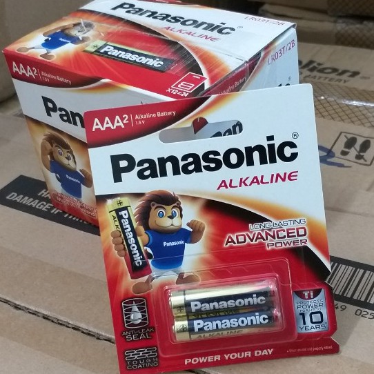 [CHÍNH HÃNG] PIN ALKALINE AA, AAA PANASONIC 1.5V, PIN  ( 2 Viên/ vỉ)