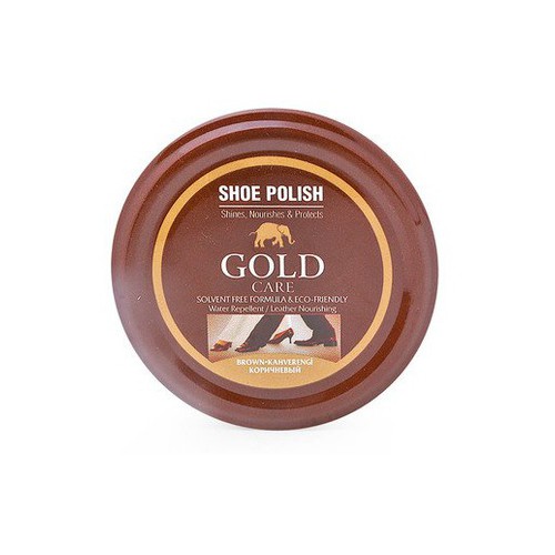 XI ĐÁNH GIÀY GOLDCARE MÀU ĐEN/ NÂU 50G