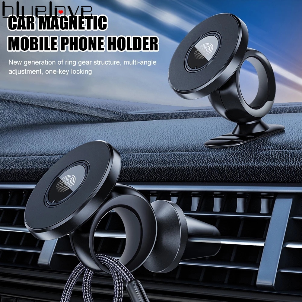 Giá Đỡ Điện Thoại 4-6.7 Inch Xoay 360 Độ Gắn Bảng Điều Khiển Xe Hơi