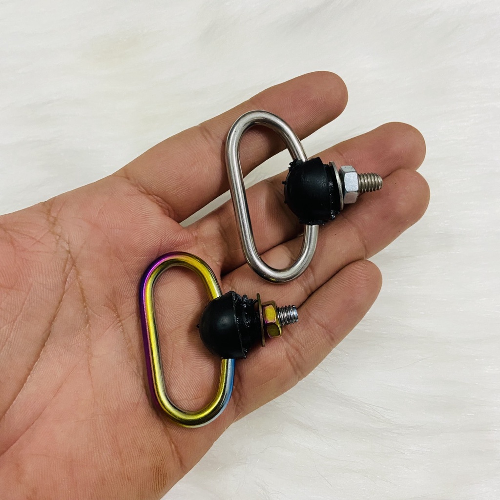 Bát giữ dây công tơ mét xe máy nhôm CNC 2 màu lựa chọn