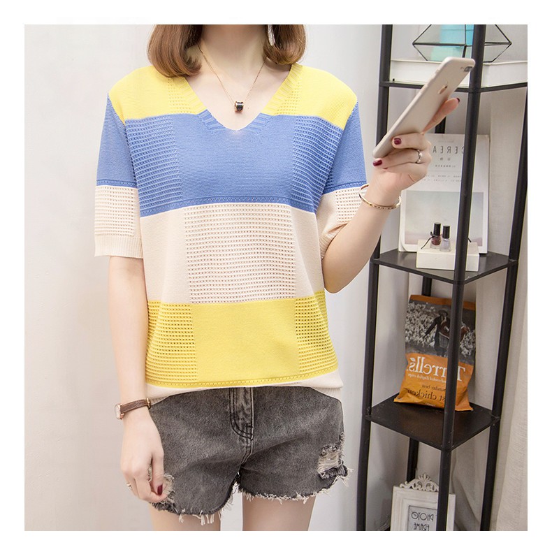 ÁO LEN LƯỚI MỎNG PHONG CÁCH HÀN QUỐC- MẶC 4 MÙA | BigBuy360 - bigbuy360.vn