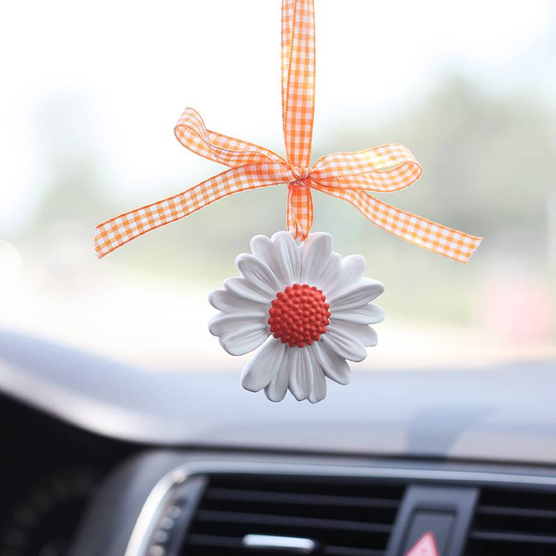 Nước Hoa Treo Gương Hậu Ô Tô Hình Cúc Hoạ Mi Xinh Xắn