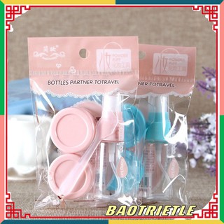 Set chiết mỹ phẩm mini 4 món  - baotrietle