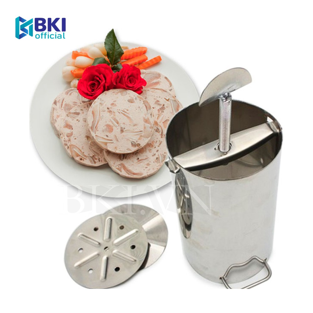 Khuôn Làm Giò Chả INOX 1KG - Khuôn Làm Giò Chả 1KG