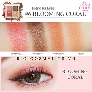 Bảng phấn mắt 4 ô Blend for Eyes