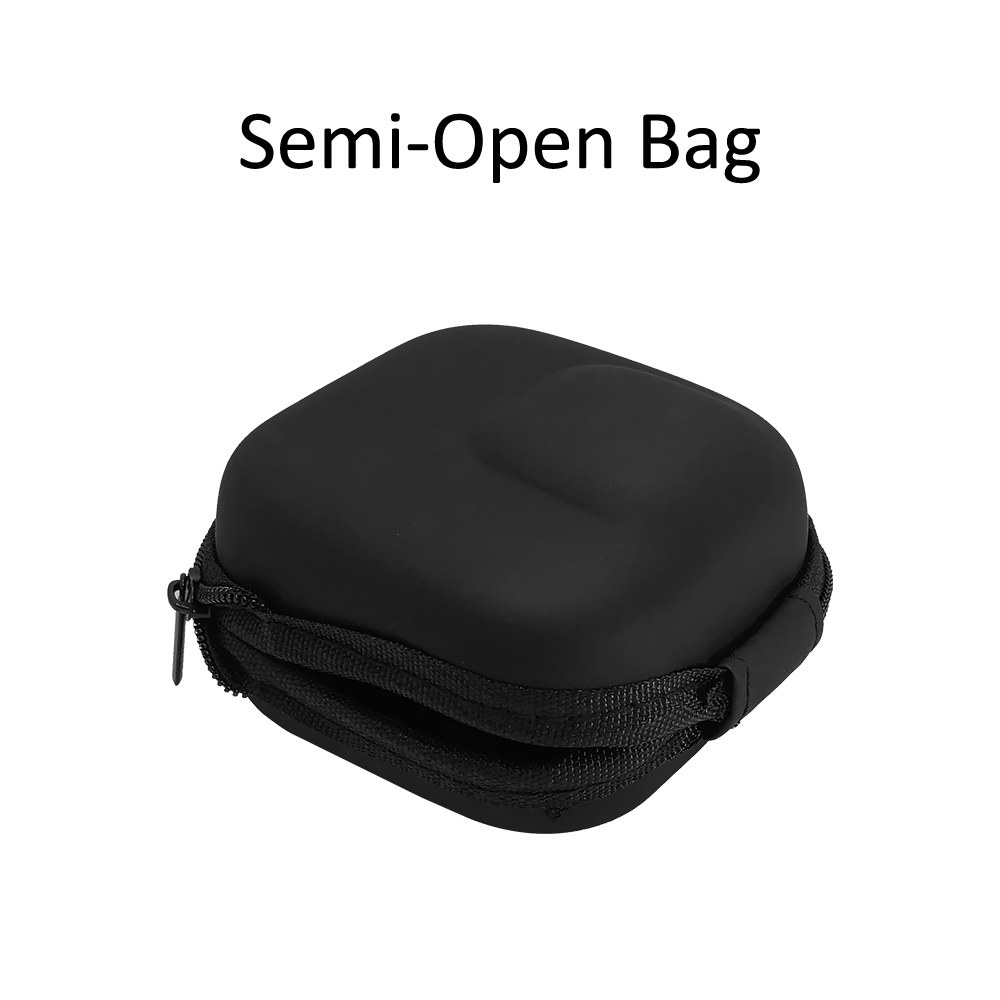 DJI Túi Đựng Bảo Vệ Camera Hành Động GoPro Hero 11 10 9 8 7 6 5 Bằng PU Màu Đen