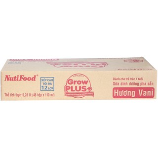 Sữa bột pha sẵn Growplus đỏ - suy dinh dưỡng 110ml