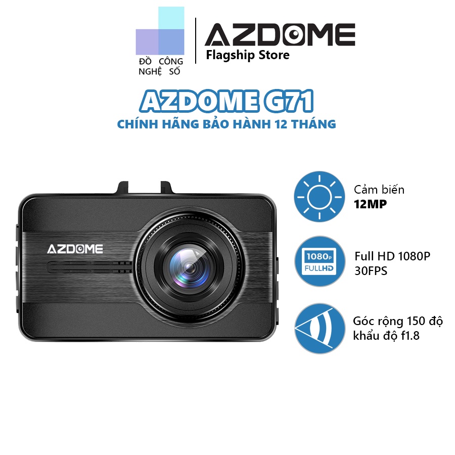 Camera hành trình AZDOME G71 - Hàng chính hãng