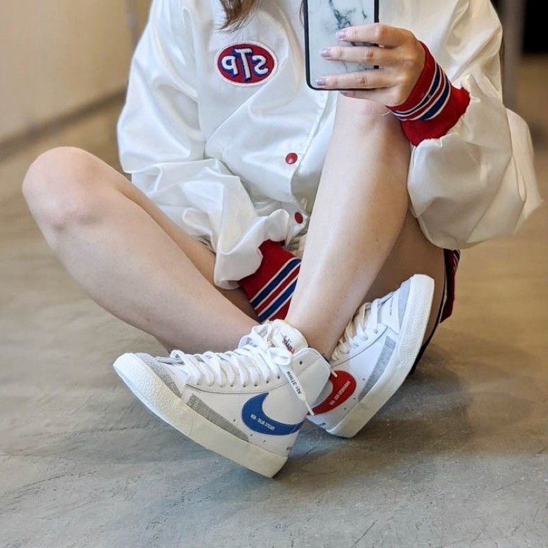 Giày thể thao chính hãng Ni.ke Mid blazer 77 2020 | DA2142 - 146 | BigBuy360 - bigbuy360.vn