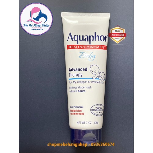 [BILL MỸ SẴN HÀNG] KEM CHỐNG HĂM TẢ EM BÉ AQUAPHOR Healing Ointment Advanced Therapy 198g USA