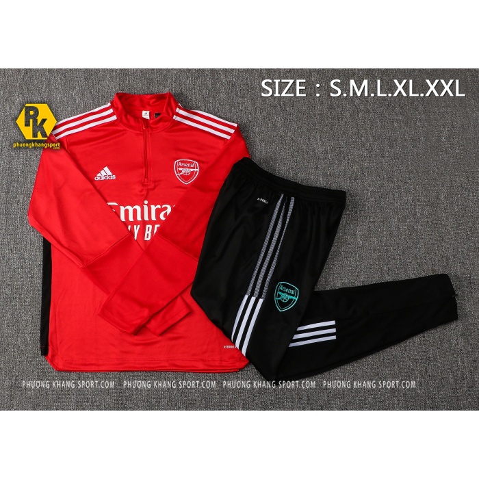 Bộ Nỉ Arsenal Đỏ 2022