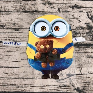 sticker hình ủi nhiệt minion