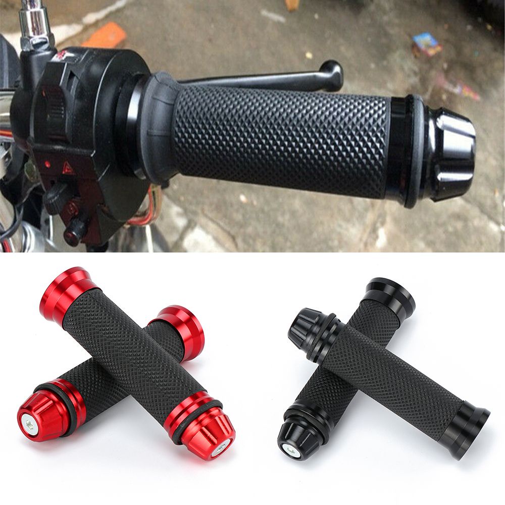 Vỏ Bọc Tay Lái Xe Máy Bằng Cao Su 22mm Nhiều Màu Sắc