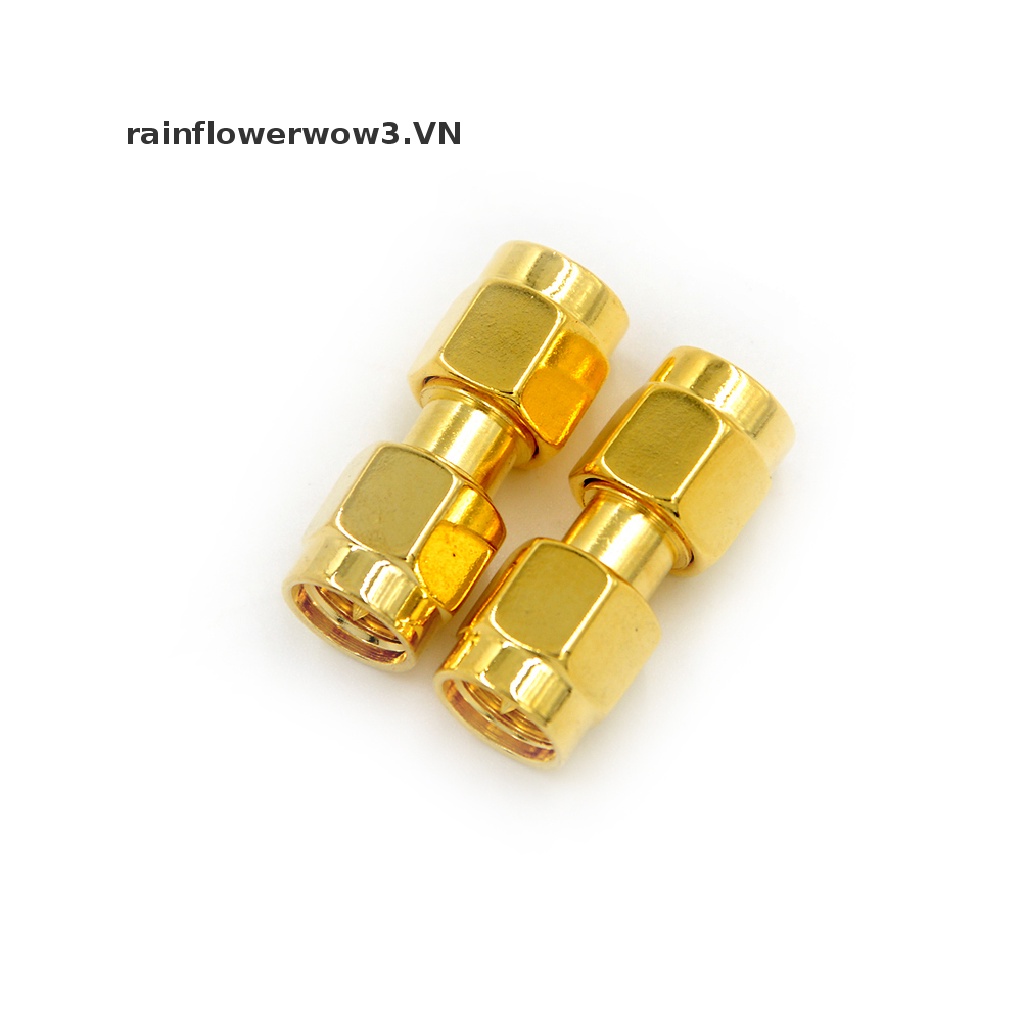 Set 2 Đầu Nối SMA Male Sang SMA Male Plug in series RF Coaxial