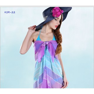 Khăn đi biển - khăn choàng đi biển- khăn sarong thời trang KSR-22